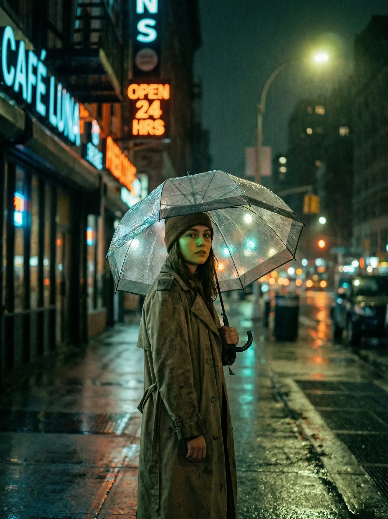 漫蛙网页版 本周佳作 - 雨夜独行